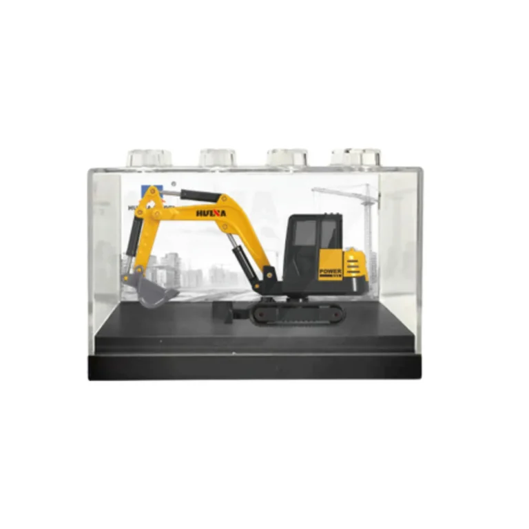 Huina žuti Metalni Bager Kolekcionarski Model U Mjerilu 1:80 3
