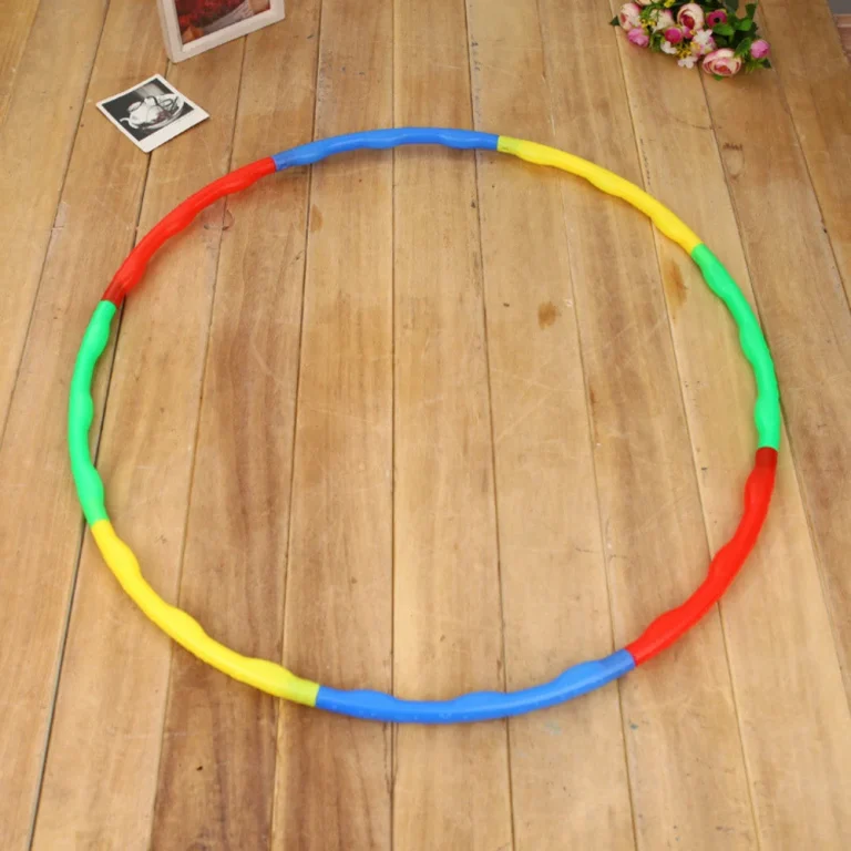 Hula Hop S Klinovima Sklopivi šareni 8 Dijelova 2