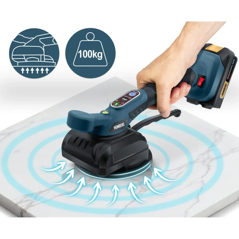 Humberg Hm 160 Električna Vakuumska Vibrirajuća Vakuumska čašica Za Pločice Do 100 Kg 9