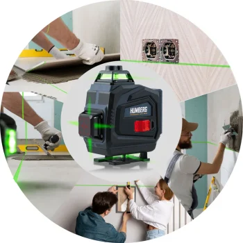 Humberg Hm 170 Križni Laser U Koferu + Pribor 9