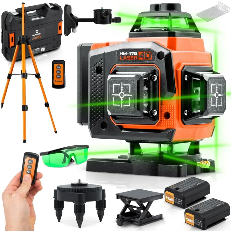 Humberg Hm 175 Križni Laserski Nivelir U Koferu + Pribor 1