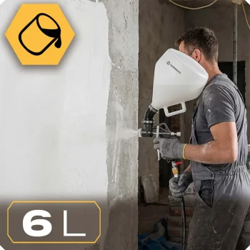 Humberg Hm 259 6l Pneumatski Pištolj Za Prskanje Za žbukanje I Bojanje Zidova 7