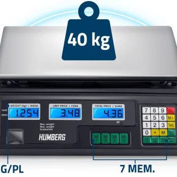 Humberg Mh 190 Elektronička Vaga Za Trgovine Od 40 Kg 6