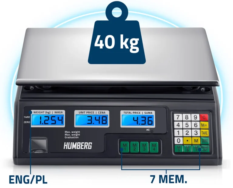 Humberg Mh 190 Elektronička Vaga Za Trgovine Od 40 Kg 6