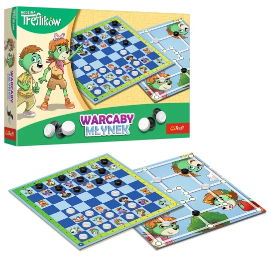 Igra Dame I Mlin Trefl Obiteljski Trefl 02658 1