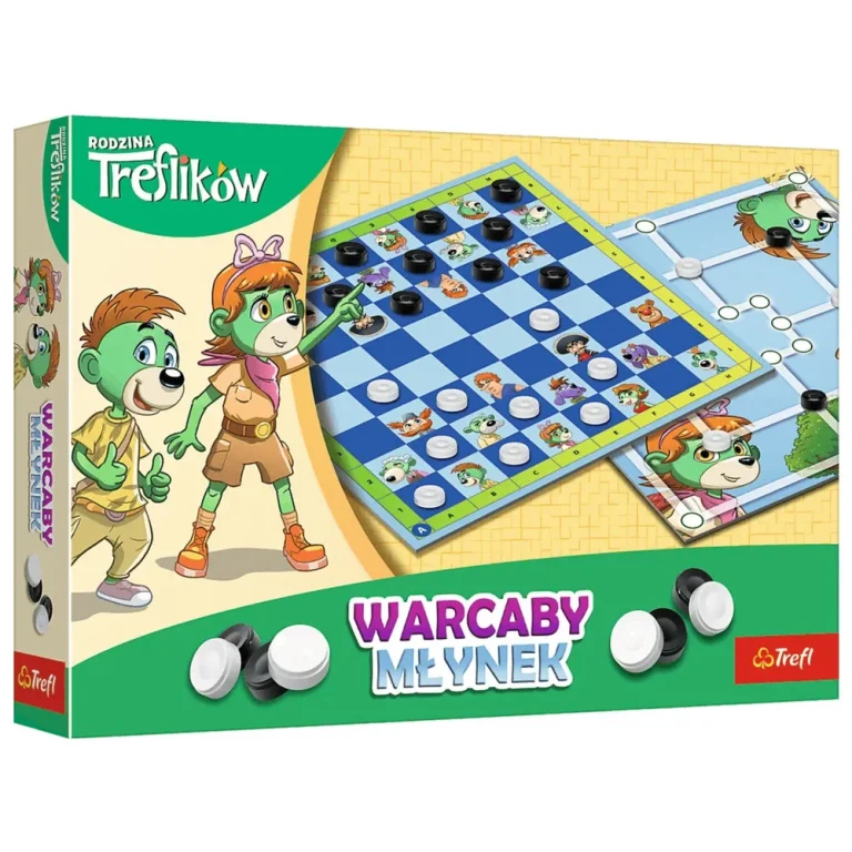 Igra Dame I Mlin Trefl Obiteljski Trefl 02658 2