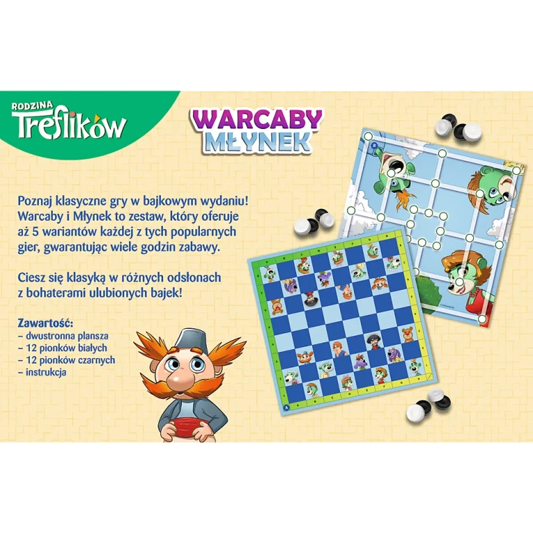 Igra Dame I Mlin Trefl Obiteljski Trefl 02658 6