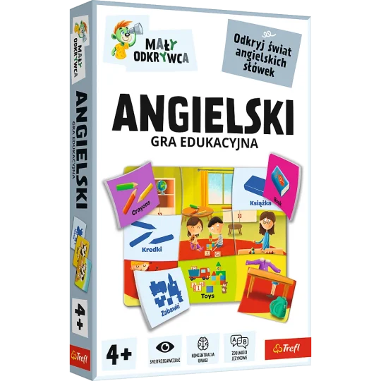 Igra Engleski / Mali Istraživač Trefl 02812 1