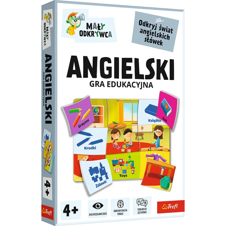 Igra Engleski / Mali Istraživač Trefl 02812 1