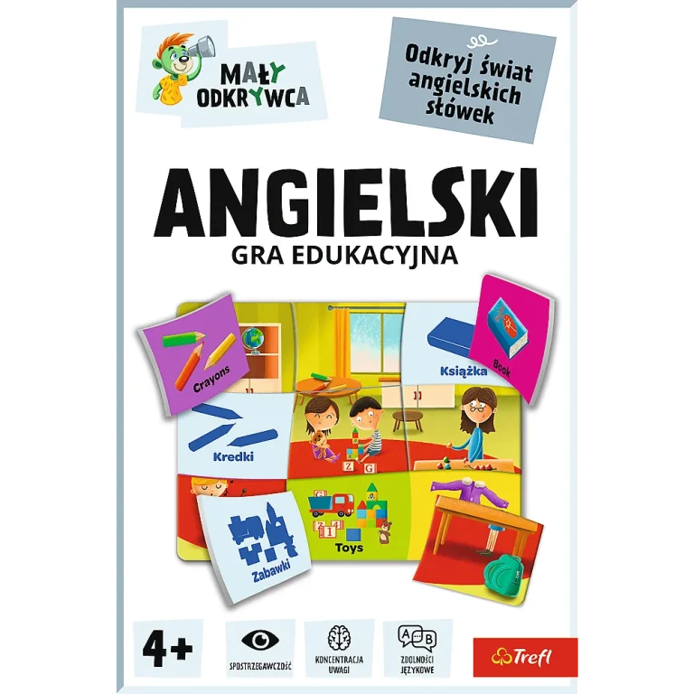 Igra Engleski / Mali Istraživač Trefl 02812 3