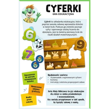Igra Mali Istraživač Brojevi Trefl 02810 4