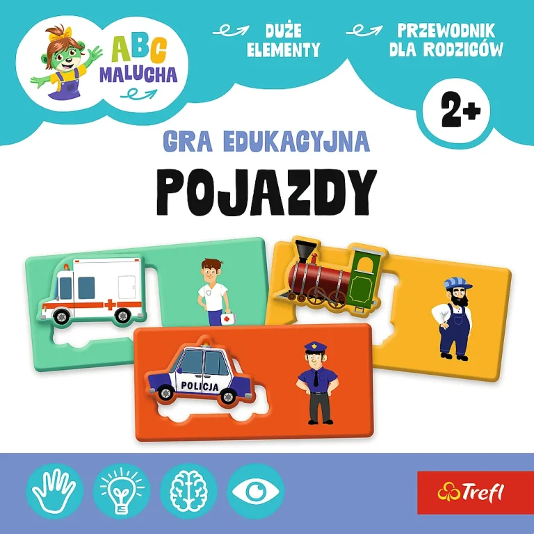 Igra Vozila Abeceda Za Malu Djecu Trefl 02907 5