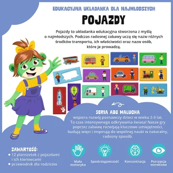 Igra Vozila Abeceda Za Malu Djecu Trefl 02907 6