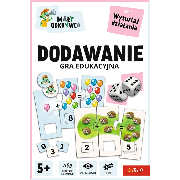 Igra Zbrajanje/mali Istraživač Trefl 02805 4