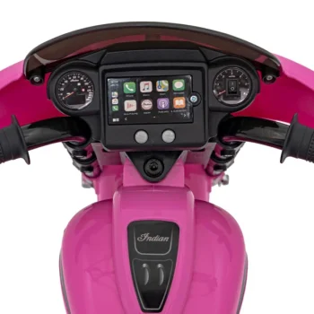 Indijsko Ružičasto Vozilo Chopper Motor Na Akumulator 11