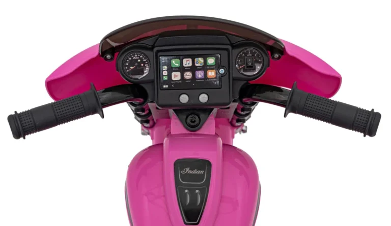 Indijsko Ružičasto Vozilo Chopper Motor Na Akumulator 11