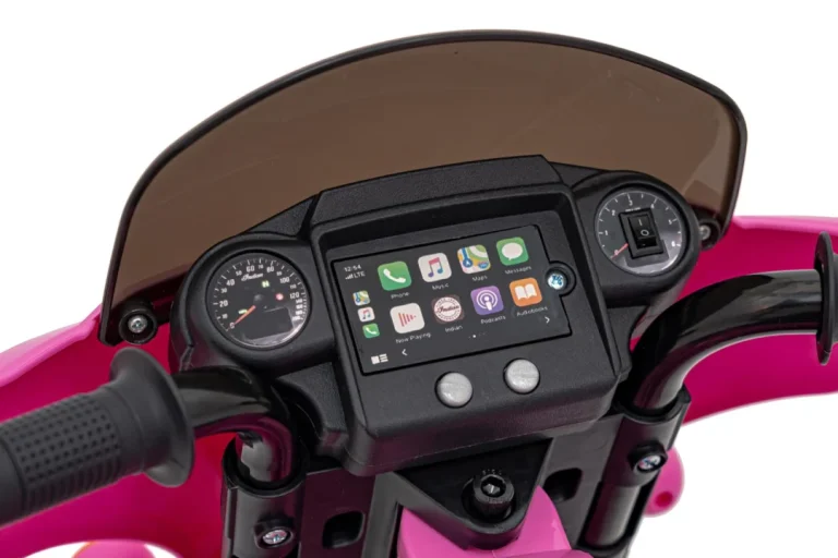 Indijsko Ružičasto Vozilo Chopper Motor Na Akumulator 12