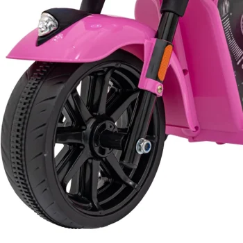 Indijsko Ružičasto Vozilo Chopper Motor Na Akumulator 15