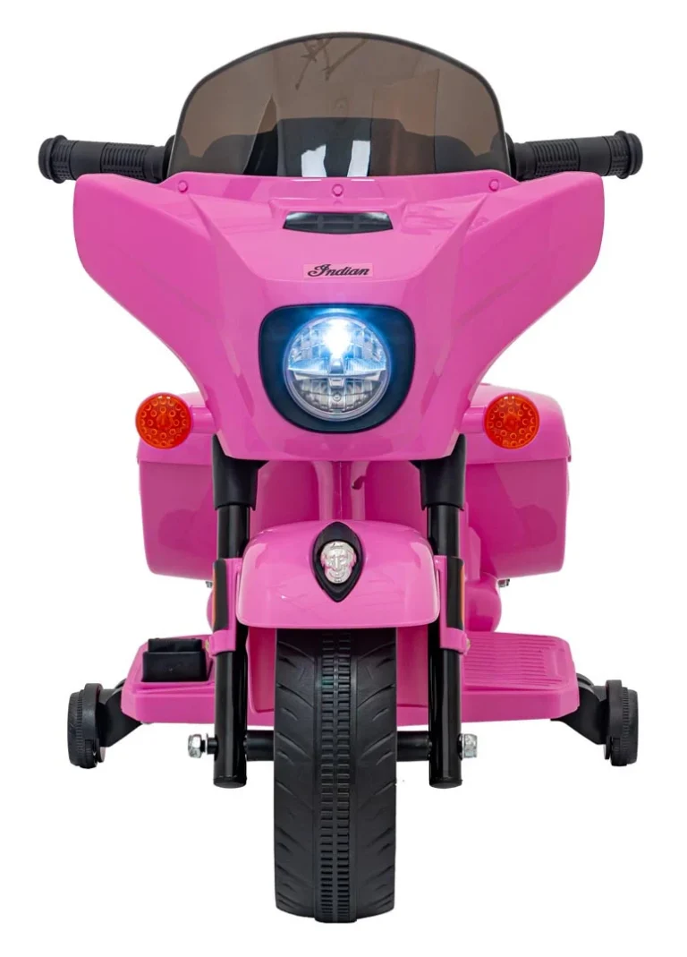 Indijsko Ružičasto Vozilo Chopper Motor Na Akumulator 4