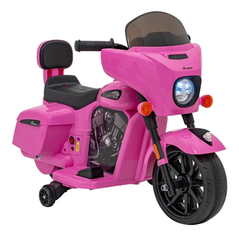 Indijsko Ružičasto Vozilo Chopper Motor Na Akumulator 5