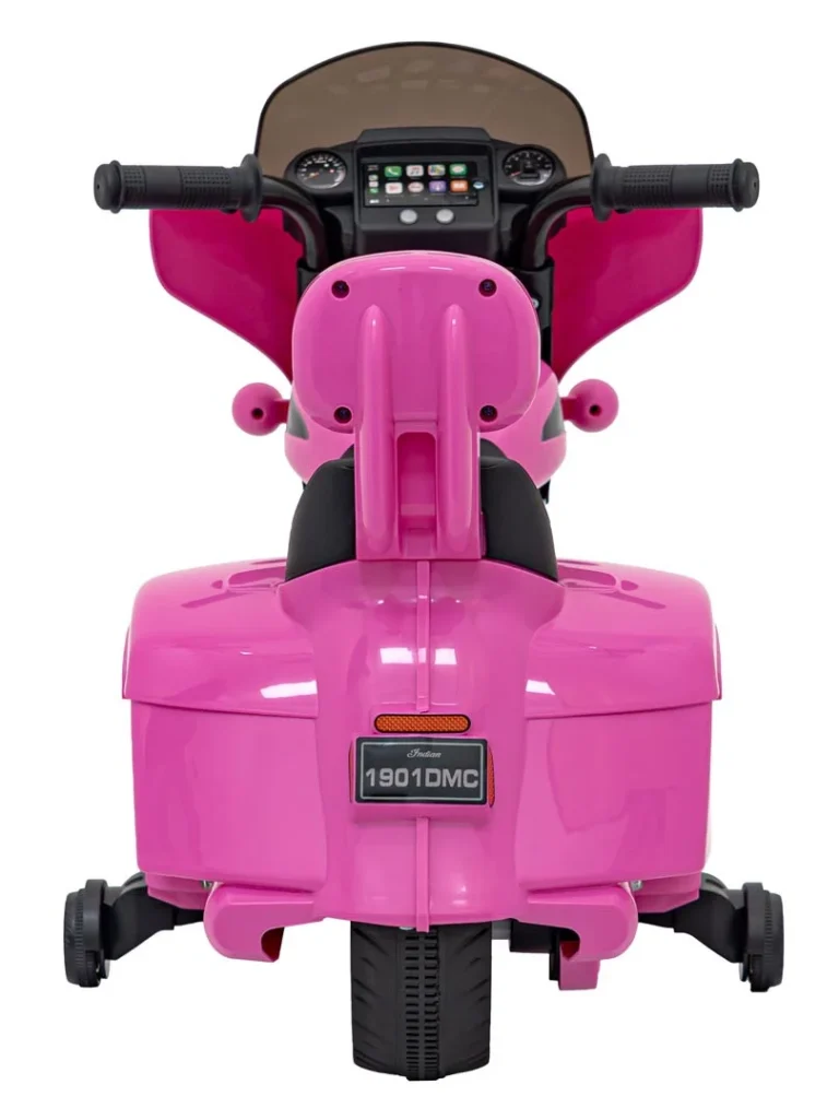 Indijsko Ružičasto Vozilo Chopper Motor Na Akumulator 8