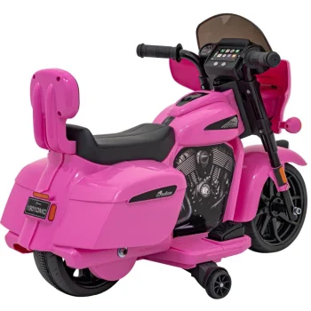 Indijsko Ružičasto Vozilo Chopper Motor Na Akumulator 9