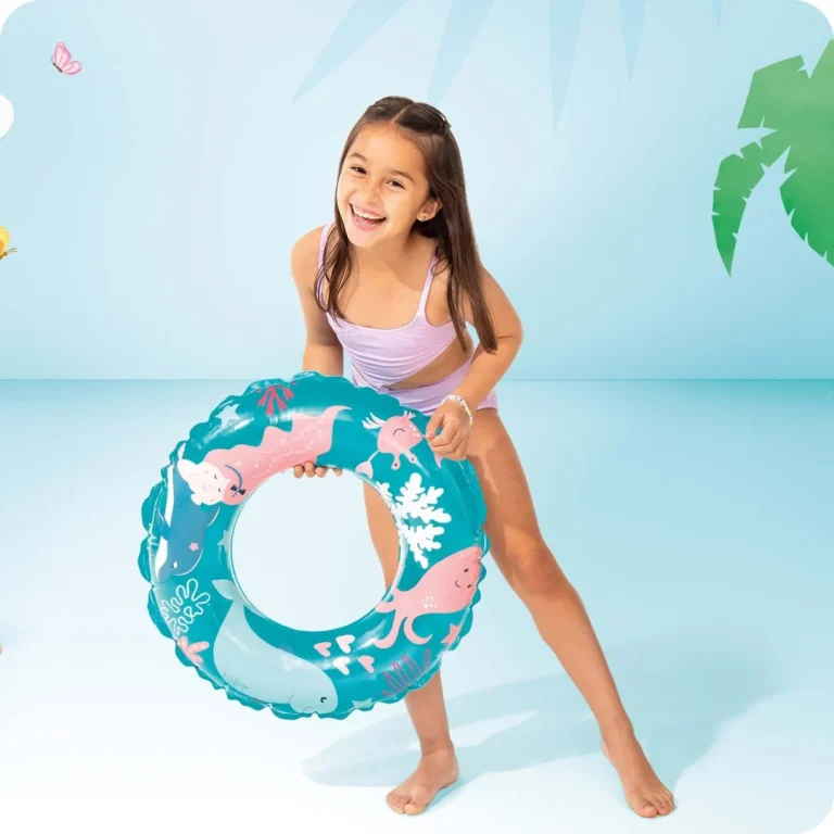 Intex 59242 šareni Plavi Prsten Za Plivanje Ø 61 Cm 2