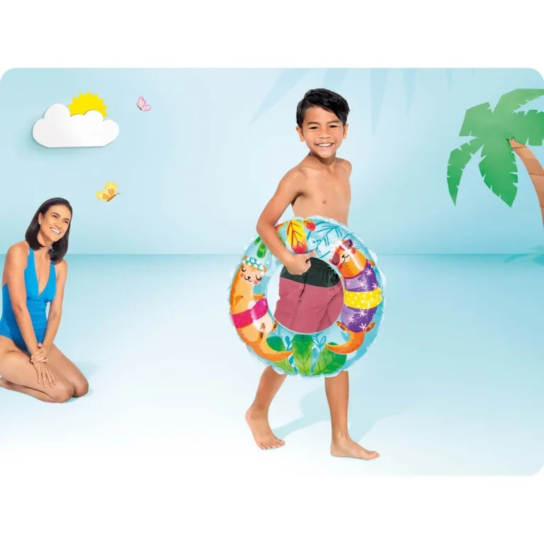Intex 59242 šareni Prsten Za Plivanje S Vidrama Ø 61 Cm 2