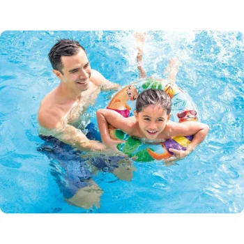 Intex 59242 šareni Prsten Za Plivanje S Vidrama Ø 61 Cm 3