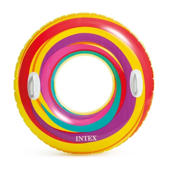 Intex 59256 žuti Prugasti Prsten Za Plivanje Ø 91 Cm 1