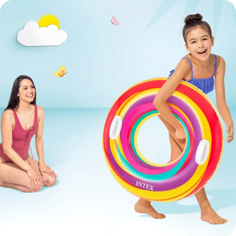 Intex 59256 žuti Prugasti Prsten Za Plivanje Ø 91 Cm 3