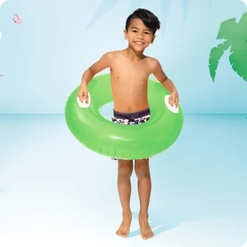 Intex 59258 Zeleni Prsten Za Plivanje S Ručkama Ø 76 Cm 2
