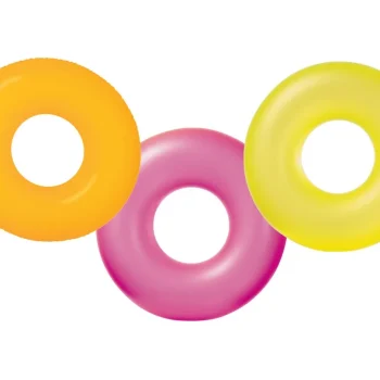 Intex 59262 Ružičasti Neonski Prsten Za Plivanje Ø 91 Cm 6