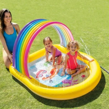 Intex Joyful Rainbow Bazen S Krovom 2