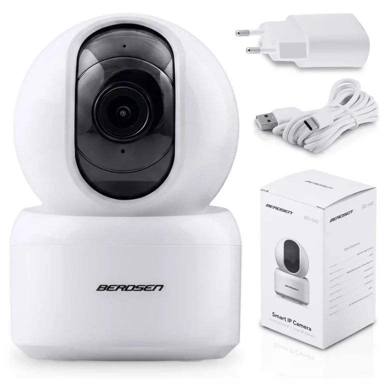 Ip Kamera 3mp Rotirajući Monitor Za Bebe Berdsen Bd 940 Bijela 1