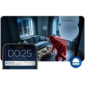 Ip Kamera 3mp Rotirajući Monitor Za Bebe Berdsen Bd 940 Bijela 12