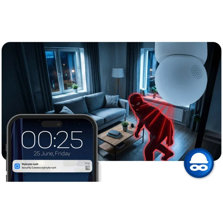 Ip Kamera 3mp Rotirajući Monitor Za Bebe Berdsen Bd 940 Bijela 12