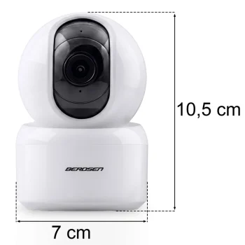Ip Kamera 3mp Rotirajući Monitor Za Bebe Berdsen Bd 940 Bijela 18