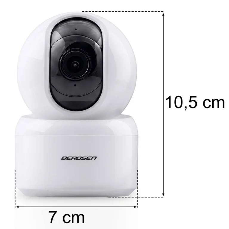 Ip Kamera 3mp Rotirajući Monitor Za Bebe Berdsen Bd 940 Bijela 18