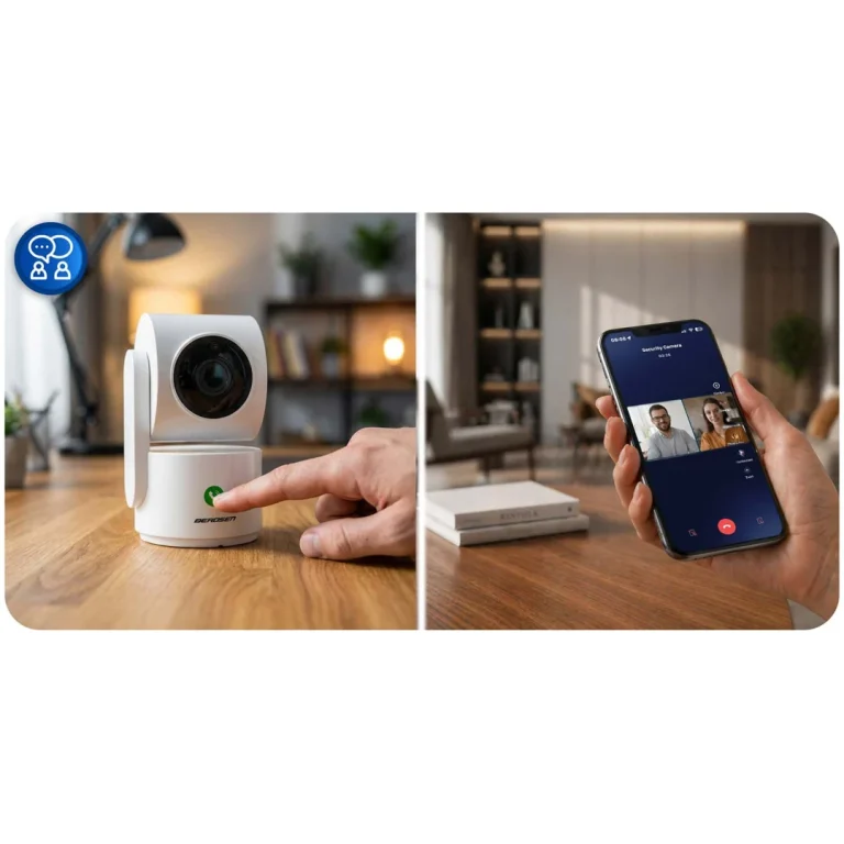 Ip Kamera 3mp Rotirajući Monitor Za Bebe Berdsen Bd 942 Bijela 11