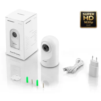 Ip Kamera 5mp Rotirajući Monitor Za Bebe Berdsen Bd 941 Bijela 17
