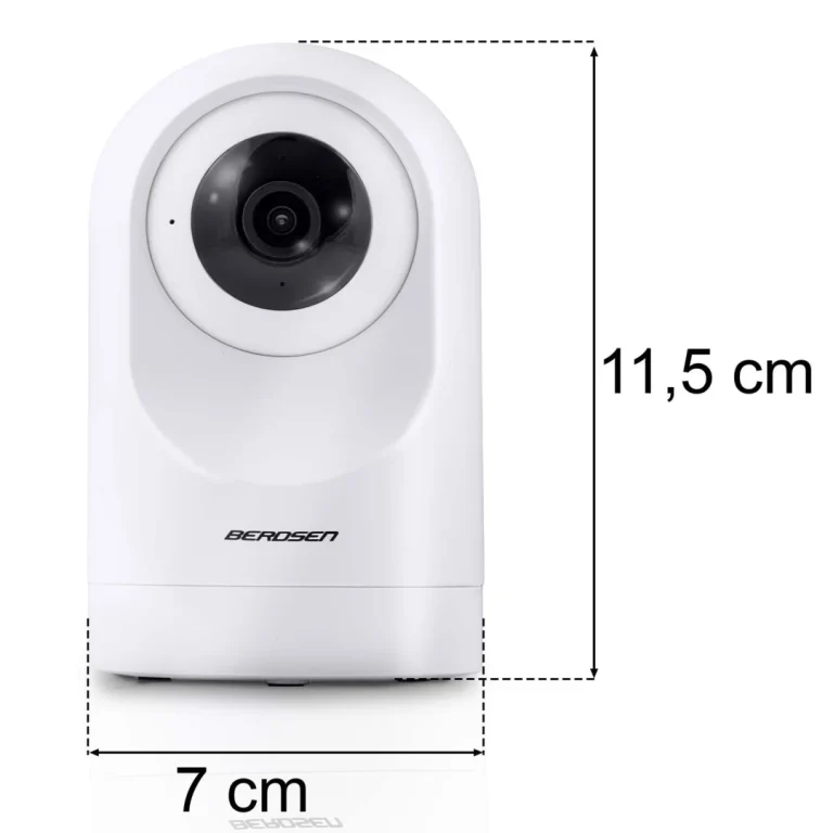 Ip Kamera 5mp Rotirajući Monitor Za Bebe Berdsen Bd 941 Bijela 18