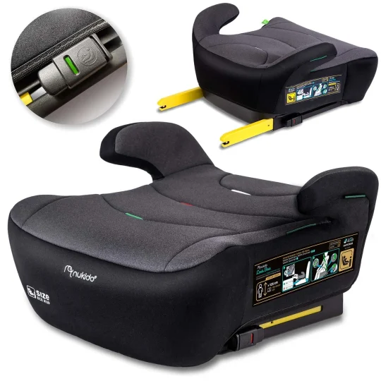 Isofix Autosjedalo Nukido Louis 22–36 Kg, Siva, Var. 710201 1