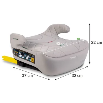 Isofix Autosjedalo Nukido Louis 22–36 Kg, Siva, Var. 710202 5
