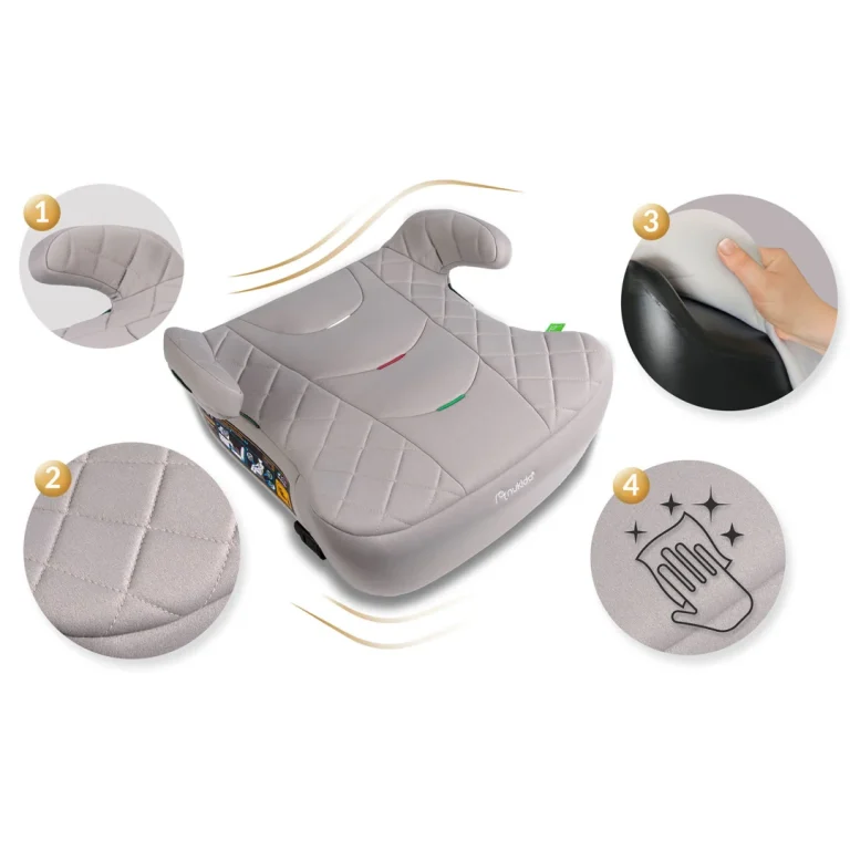 Isofix Autosjedalo Nukido Louis 22–36 Kg, Siva, Var. 710202 9