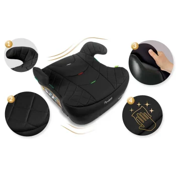 Isofix Autosjedalo Nukido Louis 22–36 Kg, Siva 2