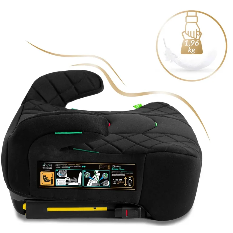 Isofix Autosjedalo Nukido Louis 22–36 Kg, Siva 6