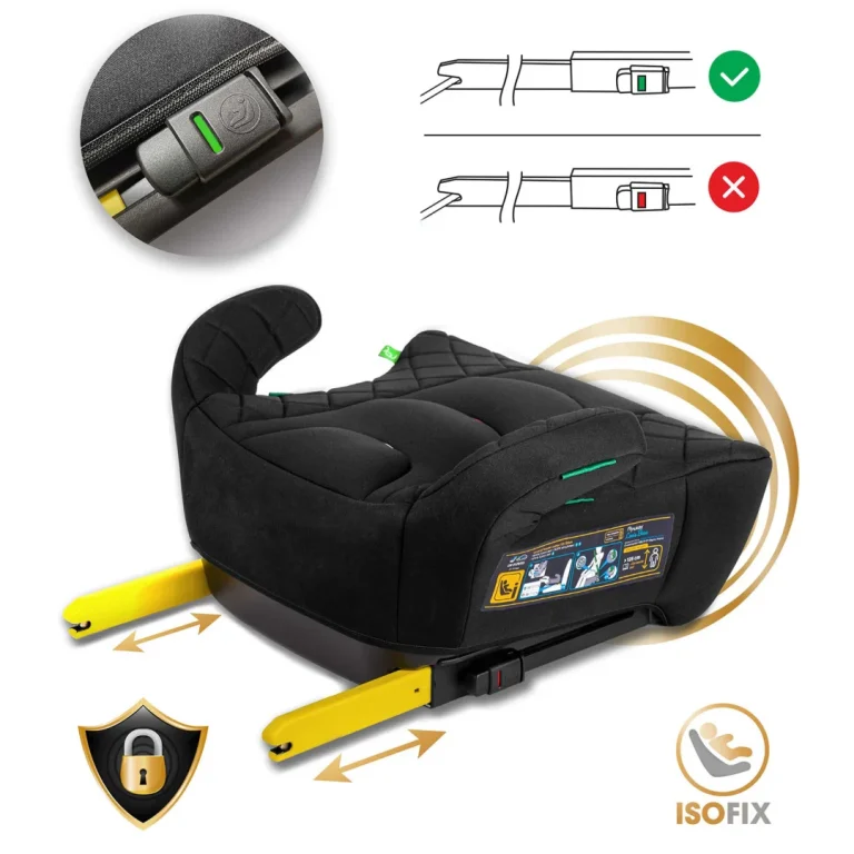 Isofix Autosjedalo Nukido Louis 22–36 Kg, Siva 8