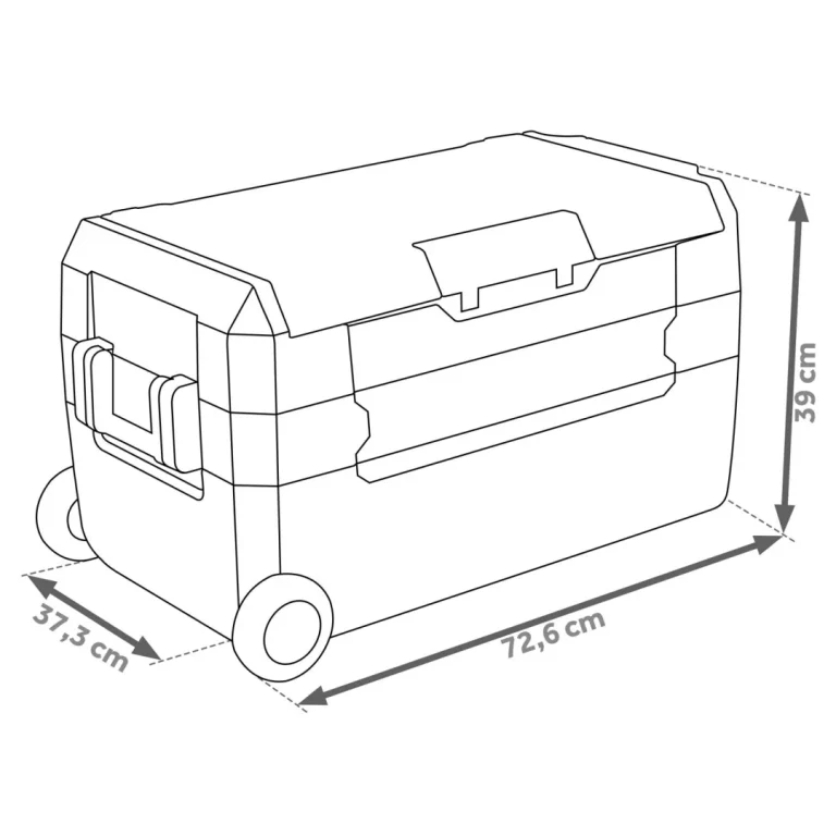 Icemax 400 Berdsen Kompresorski Putni Hladnjak Od 32 Litre Crni 11