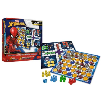 Igra 2u1 Kinez / Zmije I Ljestve Spider Man Trefl 02419 3